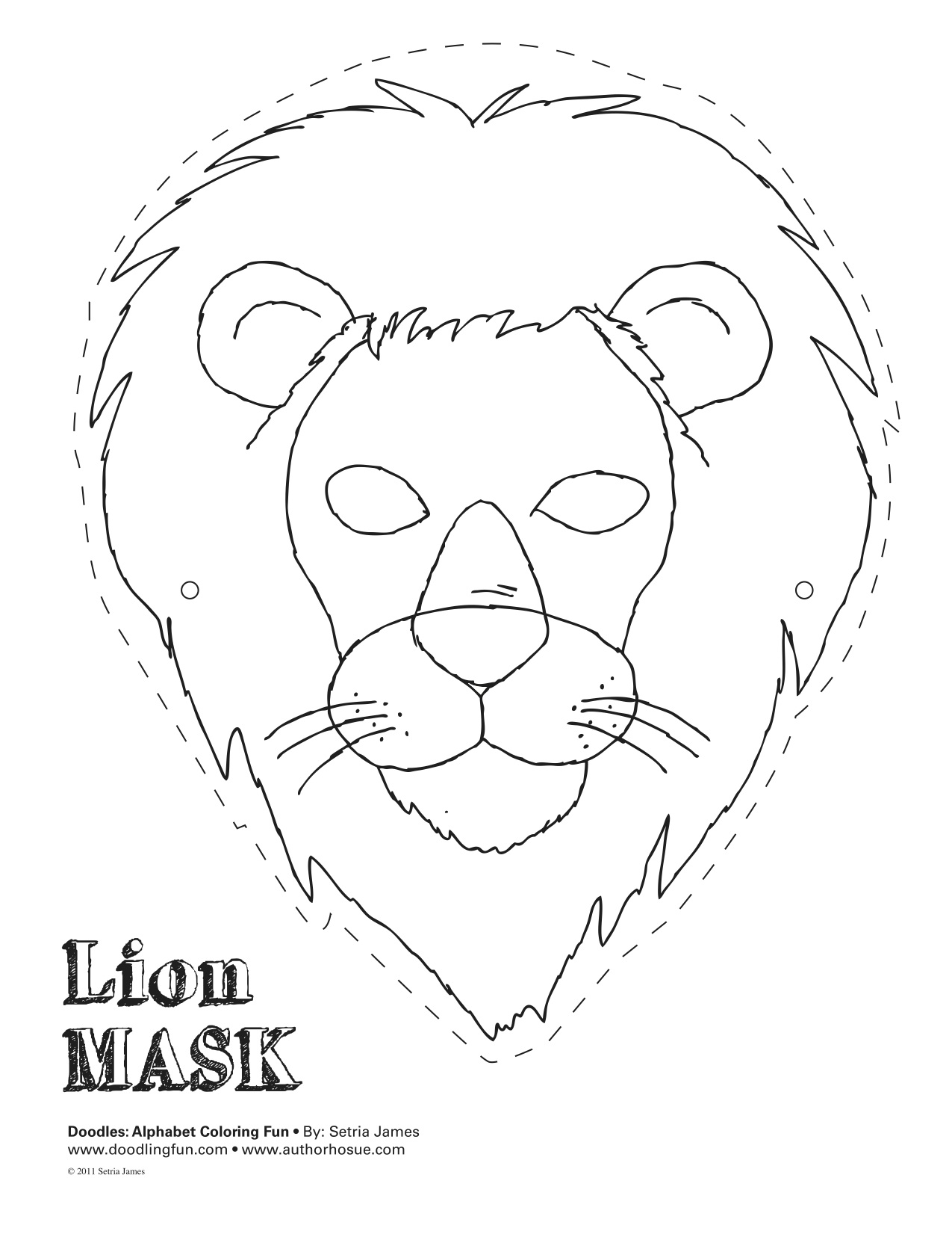 lion face coloring pages for kids - photo #12