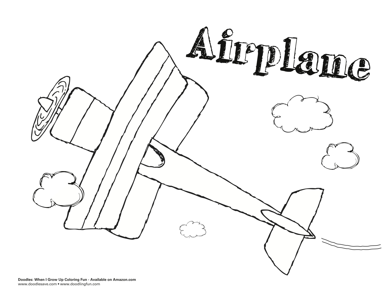 Wright Brothers Coloring Pages