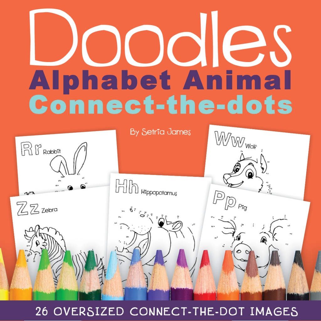 Doodles Animal Connect the Dots_ABC Connect the Dots_Dot to Dot Printables_tpt_thumbnail