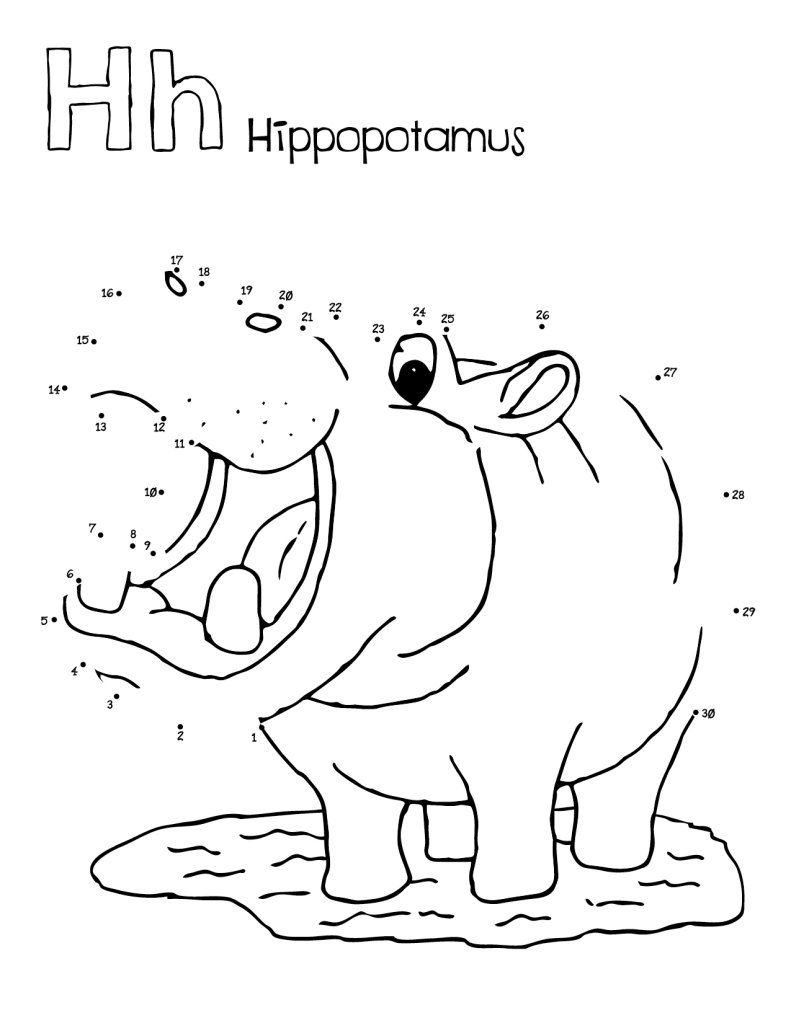 Doodles_Animal_Connect_the_Dots_ABC_Connect_the_Dots_Dot_to_Dot_Printables-hippo