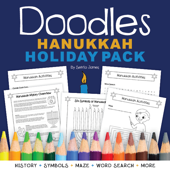 Hanukkah Classroom Activities | Hanukkah Craft Worksheet Pack_tpt_thumbnail
